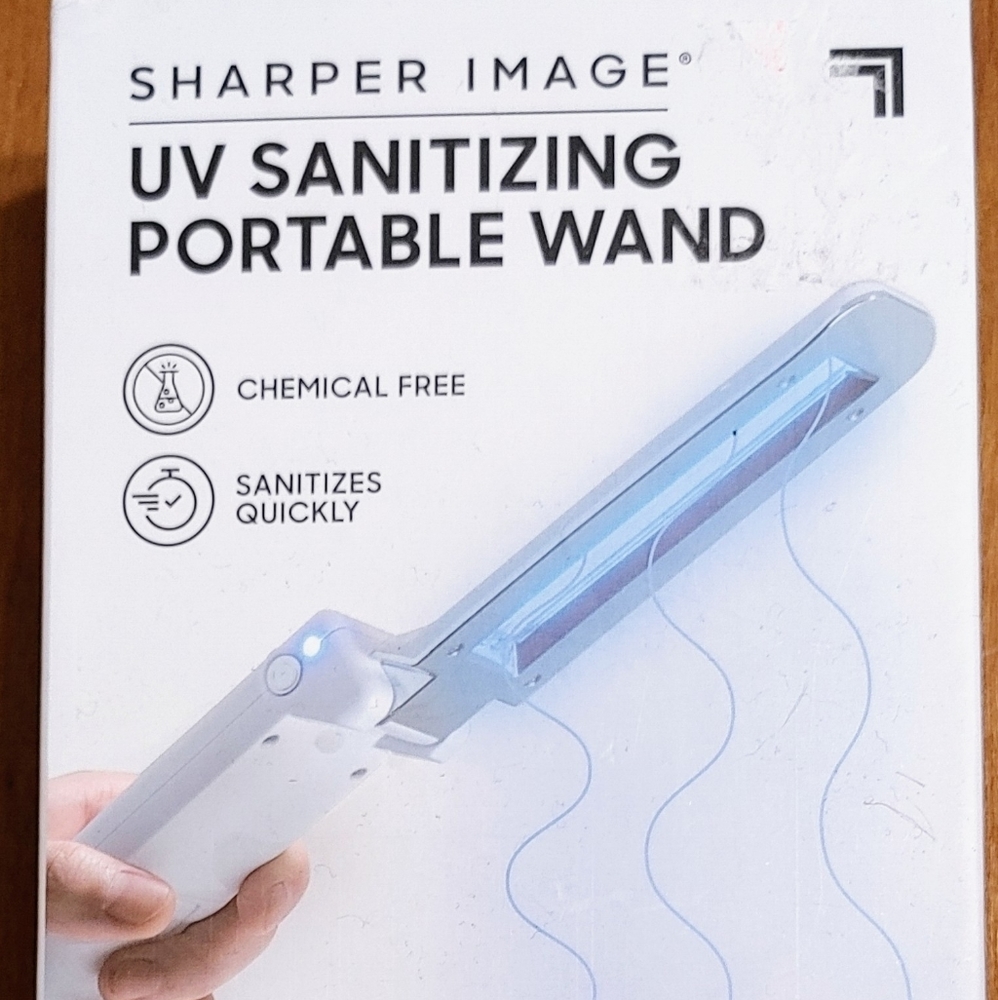 NWT/NIB SHARPER IMAGE SANITIZING WAND